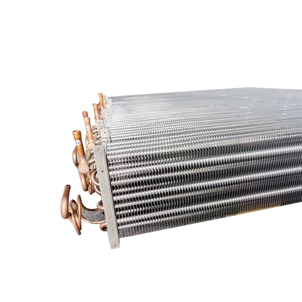 Heat exchanger - copper tube aluminum fins - light aluminum foil